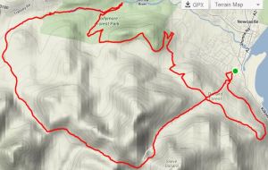 Mourne Way, Trassey Track & Brandy Pad.