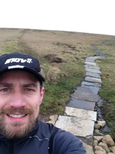 Happy running windy face!