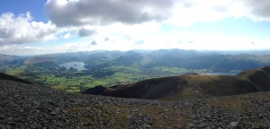 Great views from Skiddaw