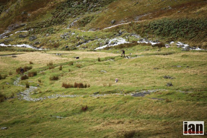 The climb out of Wythburn. Photo by Ian Coreless