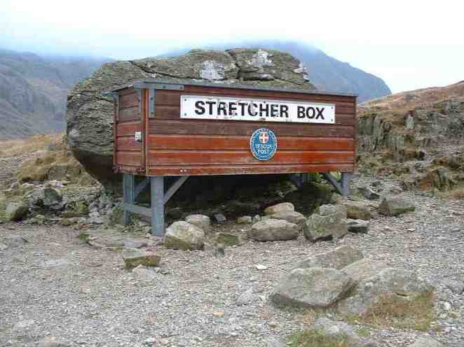 Sty Head marshal's post on a good day.