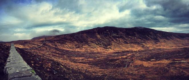Chimney Rock & the Mourne Wall
