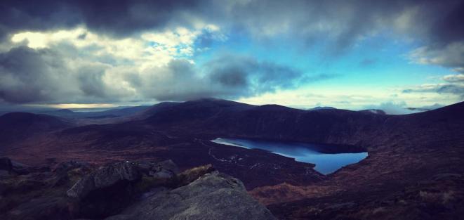 Loughshannagh from the top of Doan