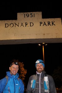 Colm and I before the off!